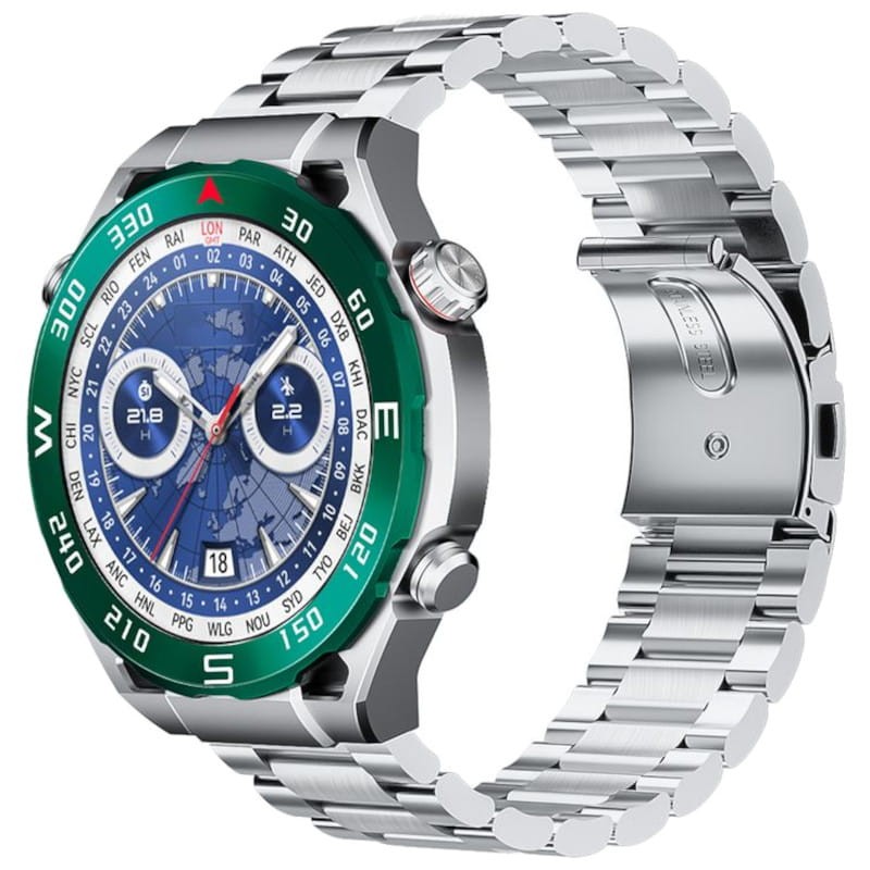 LEMFO X10 Pro Verde/Prata - Relógio inteligente - Item
