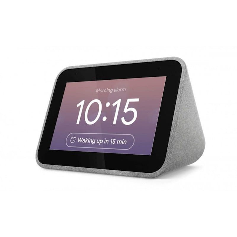 Lenovo Smart Clock Essential avec Alexa intégré, Appareil domestique  connecté avec Alexa