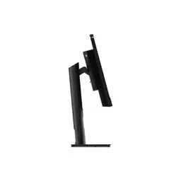 Vista de perfil derecha del monitor de pc Lenovo ThinkCentre Tiny-In-One 23.8" FullHD IPS Negro