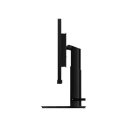 Vista lateral esquerda do monitor PC Lenovo ThinkVision P27u-20 27