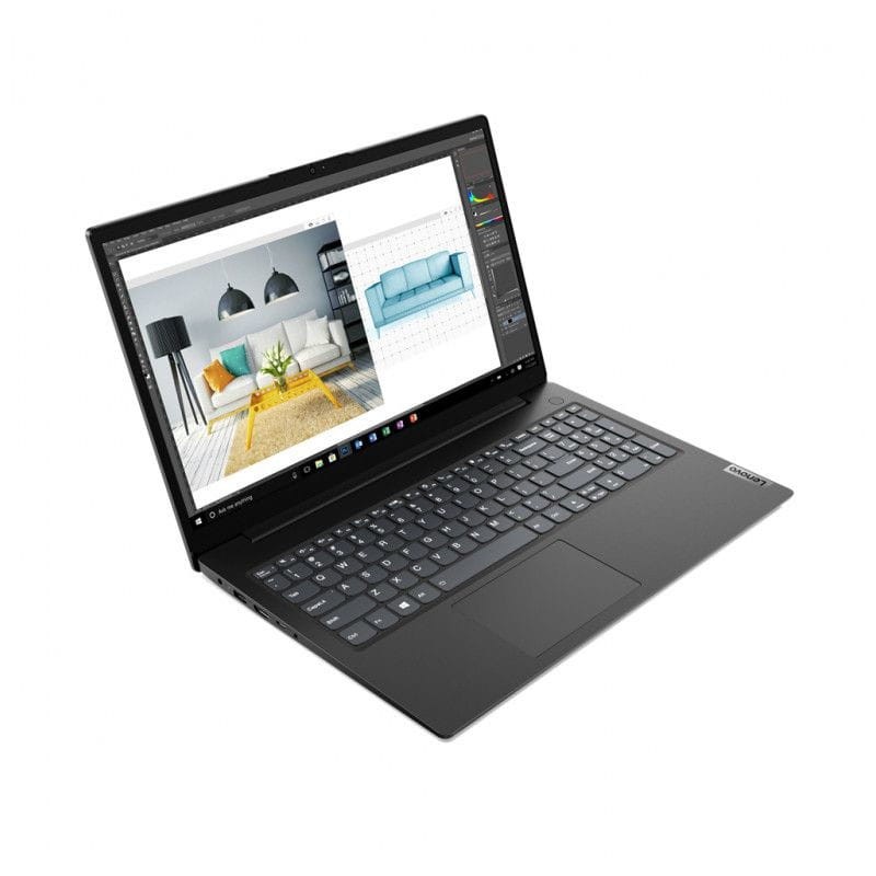 Lenovo V V15 Intel Celeron N4500/8GB/256GB - 82QY00PUSP - Preto - Portátil 15.6 - Item1