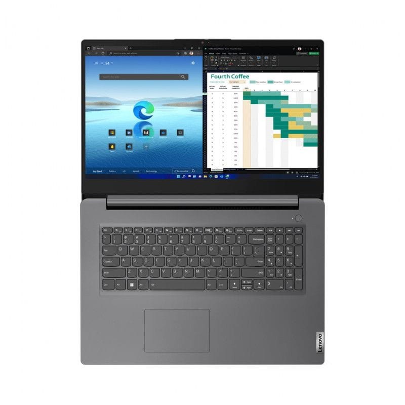 Lenovo V V17 Intel Core i3-1315U/8GB/256GB/W11 - 83A2001LSP - Cinza - Portátil 17.3 - Item4
