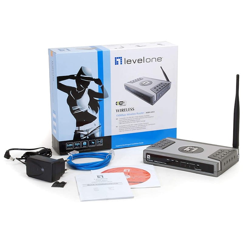 LevelOne WBR-6003 Router 100 Mbits - Ítem5