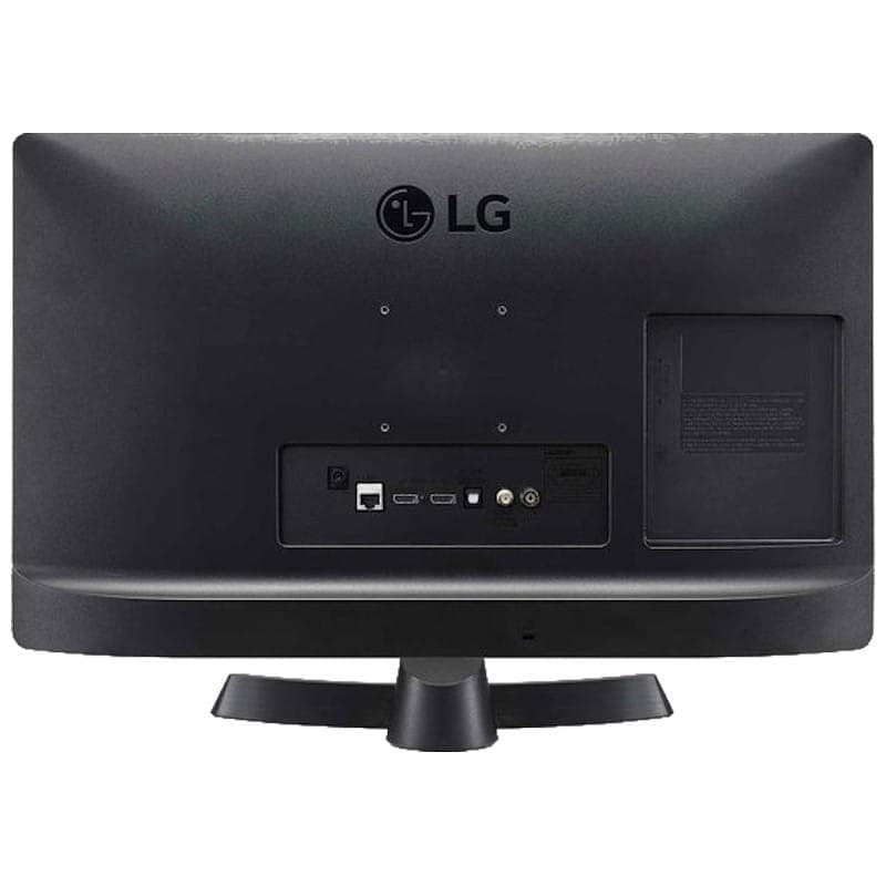 LG 24TQ510S-PZ 23.6 HD Smart TV Wifi Negro/Gris Parte trasera