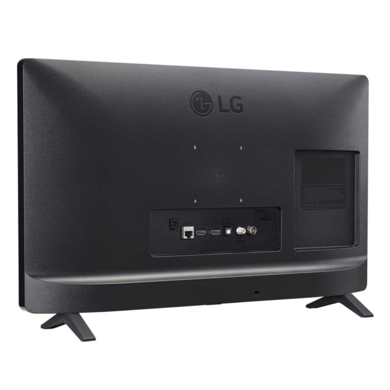 Vista traseira da Smart TV LG 24" 24TQ520S-PZ.API