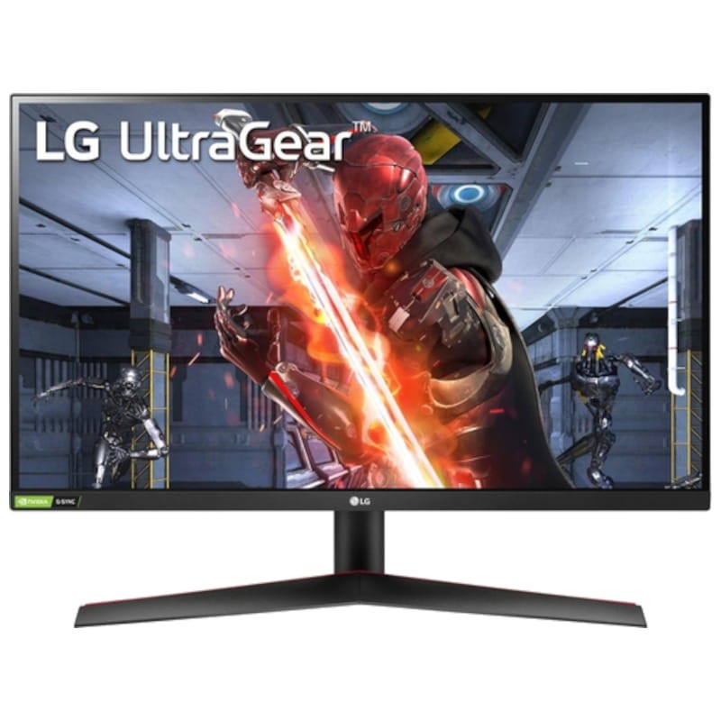 LG 27GN800P-B 27 QHD IPS 144Hz Negro y Rojo - Monitor Gaming - Ítem