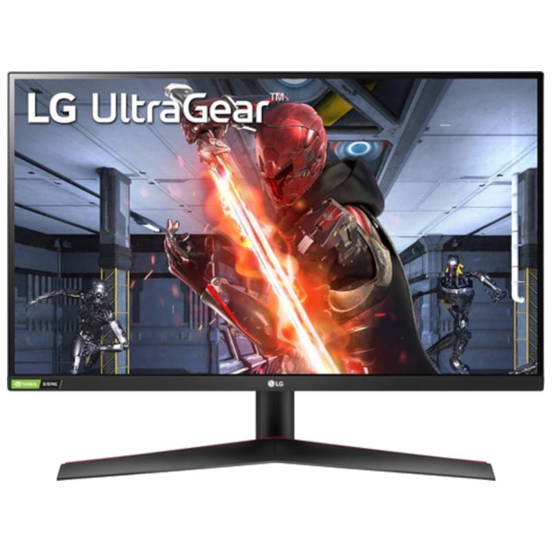 LG 27GN800P-B 27 QHD IPS 144Hz Noir et Rouge - Moniteur Gaming - Ítem