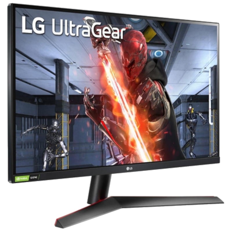 LG 27GN800P-B 27 QHD IPS 144Hz Noir et Rouge - Moniteur Gaming - Ítem1