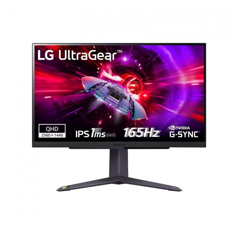 LG 27GR75Q-B.AEU 27 2K QHD IPS 165 Hz FreeSync G-Sync Negro - Monitor Gaming - Ítem