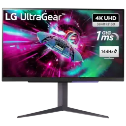 LG 27GR93U-B 27 4K UHD IPS 144 Hz G-Sync Premium Preto - Monitor PC