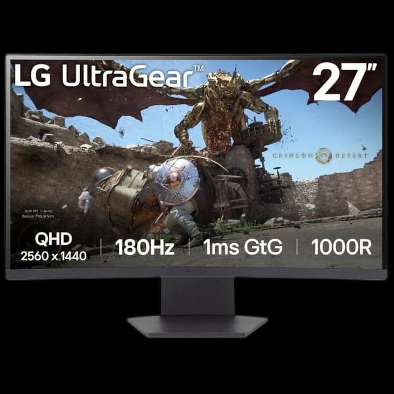 LG 27GS60QC-B 31,5 QHD VA FreeSync Noir - Moniteur PC