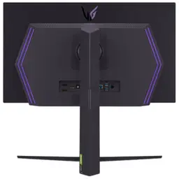 LG 27GS95QE-B 26,5 QHD OLED FreeSync Premium Pro Noir - Moniteur PC Vue arrière LED RVB
