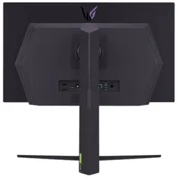 LG 27GS95QE-B 26,5 QHD OLED FreeSync Premium Pro Noir - Vue arrière du moniteur PC