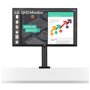 LG 27QN880P-B Ergo 27 QHD IPS Negro - Monitor PC