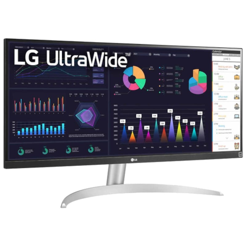 LG 29WQ600-W.AEU 29 FullHD UltraWide IPS FreeSync Blanco - Monitor PC - Ítem1