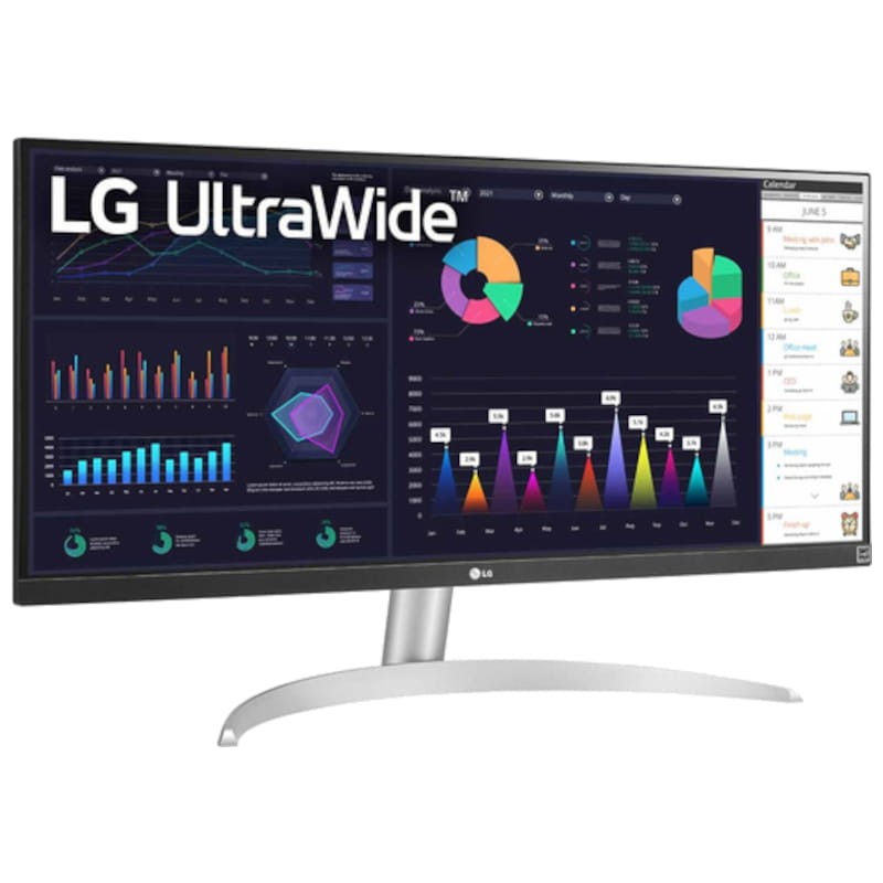 LG 29WQ600-W.AEU 29 LCD IPS FullHD FreeSync Blanco - Monitor PC - Ítem1