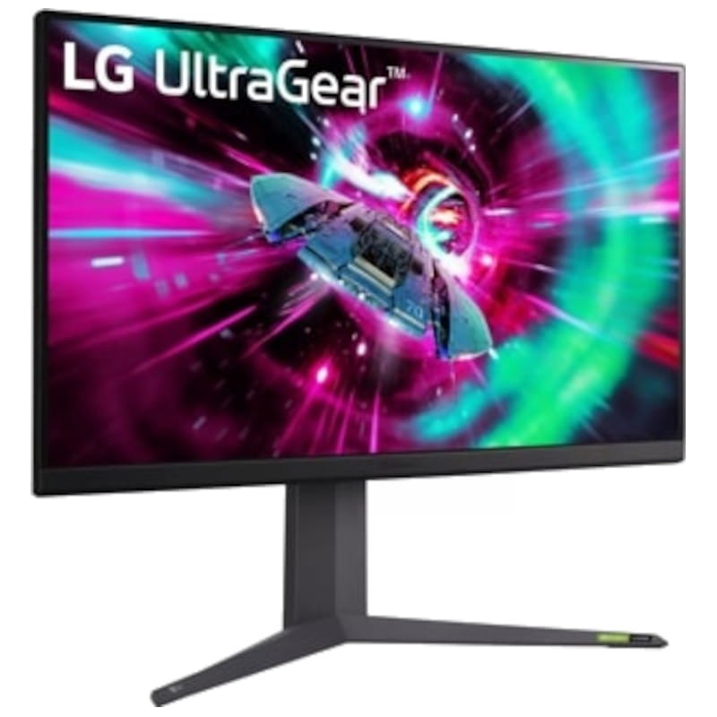LG 32GR93U-B 31,5 4K Ultra HD IPS 144Hz FreeSync Negro - Monitor Gaming - Ítem1