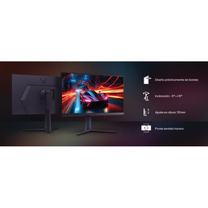 LG 32GS85Q-B 31.5 Quad HD IPS 180 Hz NVIDIA G-SYNC Negro - Monitor PC - Ítem4