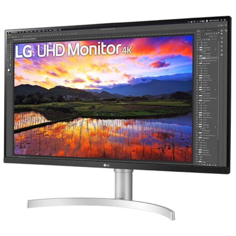 LG 32UN650P-W 31.5 4K Ultra HD LED Dynamic Action Sync Plata - Monitor PC - Ítem