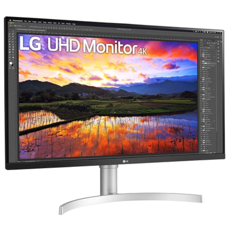 LG 32UN650P-W 31.5 4K Ultra HD LED Dynamic Action Sync Plata - Monitor PC - Ítem1
