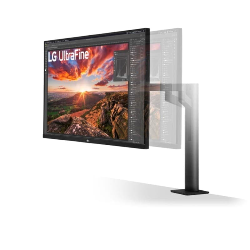 Monitor LG 32UN880K 32 4K Ultra HD IPS Negro con rotación 360 grados