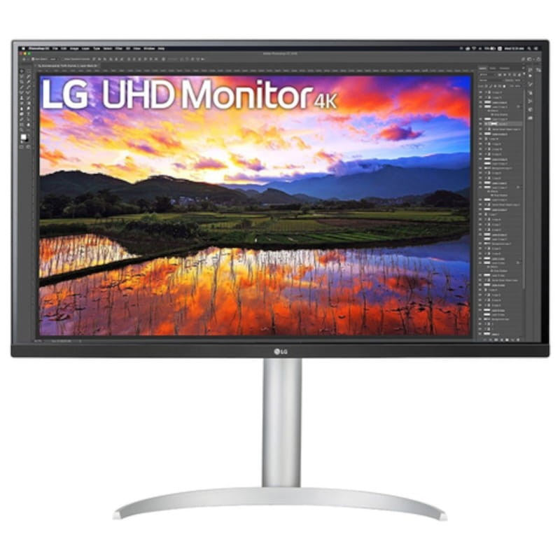 LG 32UP55NP-W 31.5 4K Ultra HD VA FreeSync Blanco - Monitor - Desprecintado - Ítem