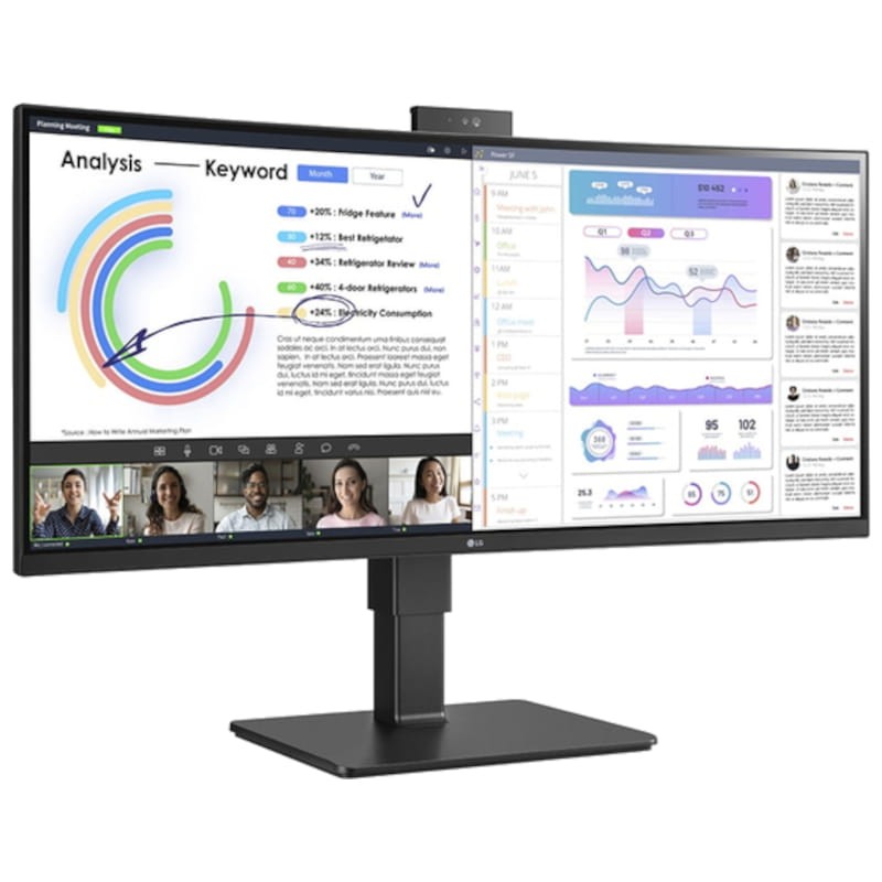 LG 34BQ77QC-B 34 IPS Curvo Negro - Monitor PC - Ítem2