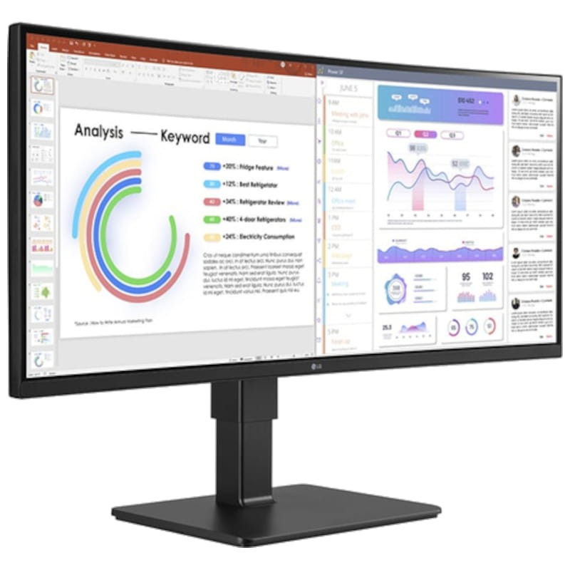 LG 34BQ77QC-B 34 IPS Curvo Negro - Monitor PC - Ítem3