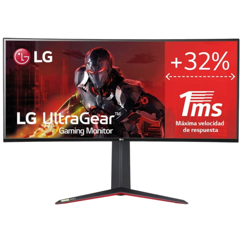 LG 34GN850P-B.AEU 34 WQHD IPS UltraWide Incurvé 160 Hz FreeSync Noir - Moniteur Gaming - Ítem