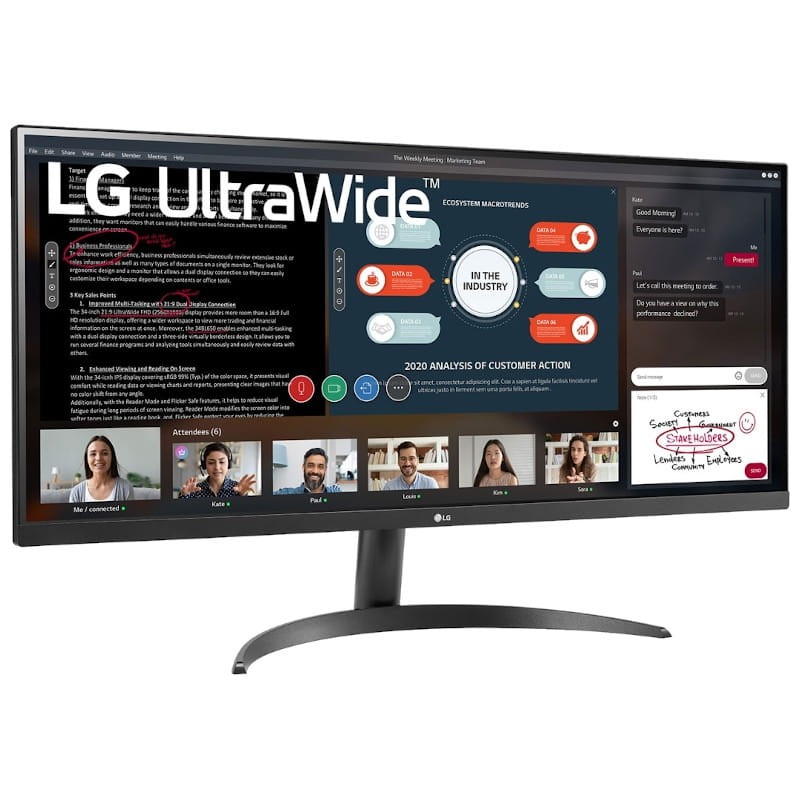 LG 34WP500-B 34 FullHD IPS Ultrawide FreeSync LED - Ítem2