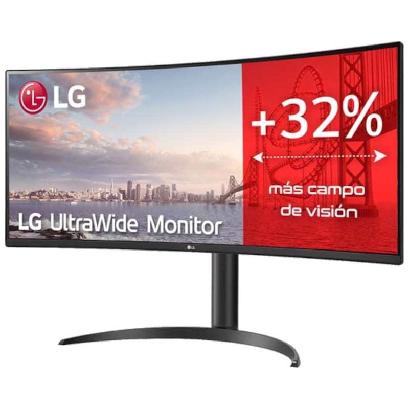 LG 34WP75CP-B 34 QHD VA 160Hz UltraWide Curvo FreeSync Preto - Monitor Gaming - Item2