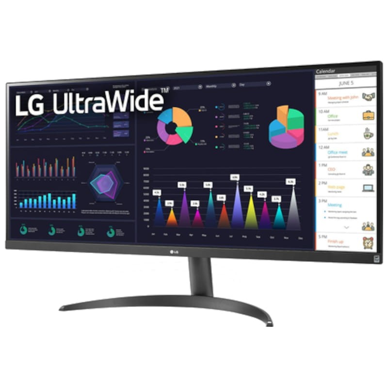LG 34WQ500-B 34 Full HD IPS AMD FreeSync Negro - Monitor PC - Ítem2