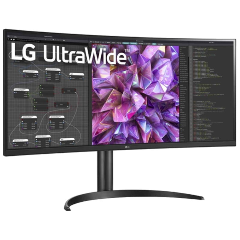 LG 34WQ75C-B 34 QHD IPS Curvo UltraWide Negro - Monitor PC - Ítem1