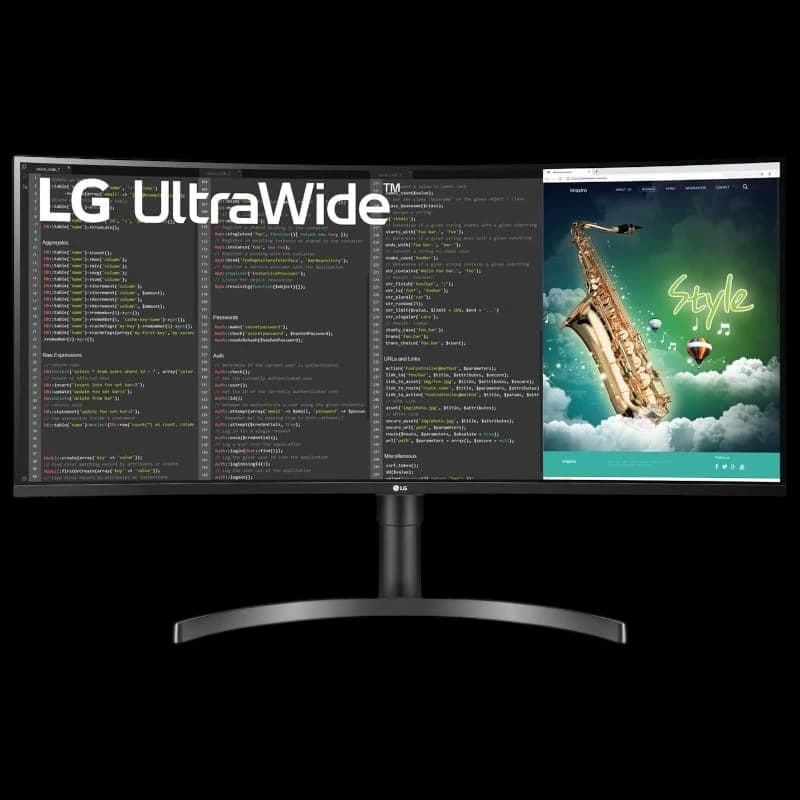 LG 35WN75CP-B 35 WQHD VA UltraWide Curvo 100Hz FreeSync Negro - Monitor PC