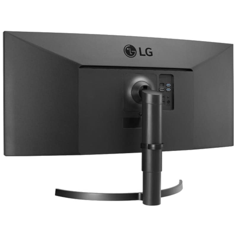 LG 35WN75CP-B 35 UltraWide Quad HD VA LED FreeSync Negro - Monitor PC vista trasera izquierda