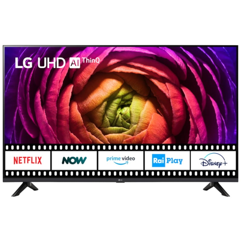 LG 43UR73006LA.AEUQ 43 4K Ultra HD Smart TV WiFi Preto – Televisão - Sem Selo - Item