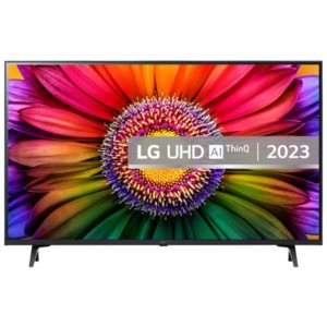 LG UHD 43UR80006LJ.AEUD 43 pulgadas LED 4K Ultra HD Smart TV Negro – Televisor