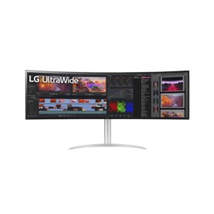 LG 49WQ95C-W 49 DQHD IPS Curvo Ultrawide 144 Hz FreeSync G-Sync Prata - Monitor PC