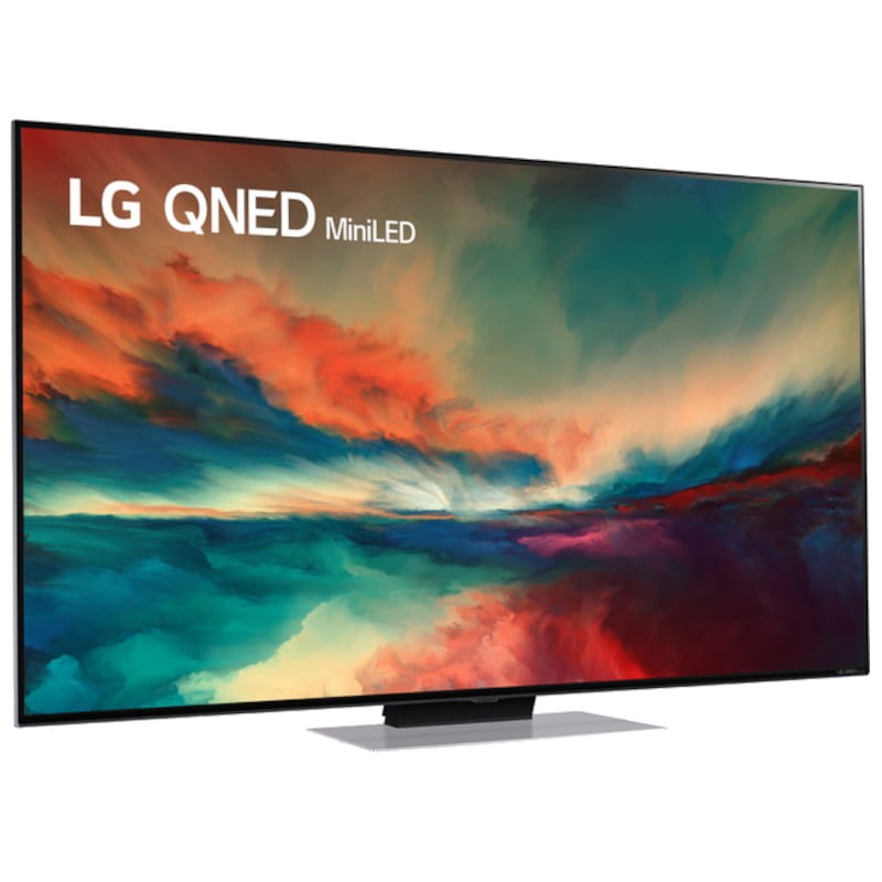 LG 55QNED866RE 55 QNED 4K Ultra HD Smart TV WiFi Argent - Télévision - Ítem1