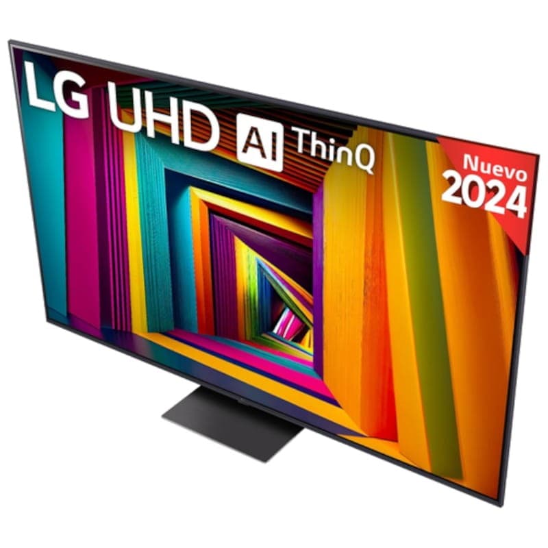 LG 65UT91006LA.AEU 65 4K Ultra HD Smart TV Wifi Negro - Televisor Frontal lado izquierdo