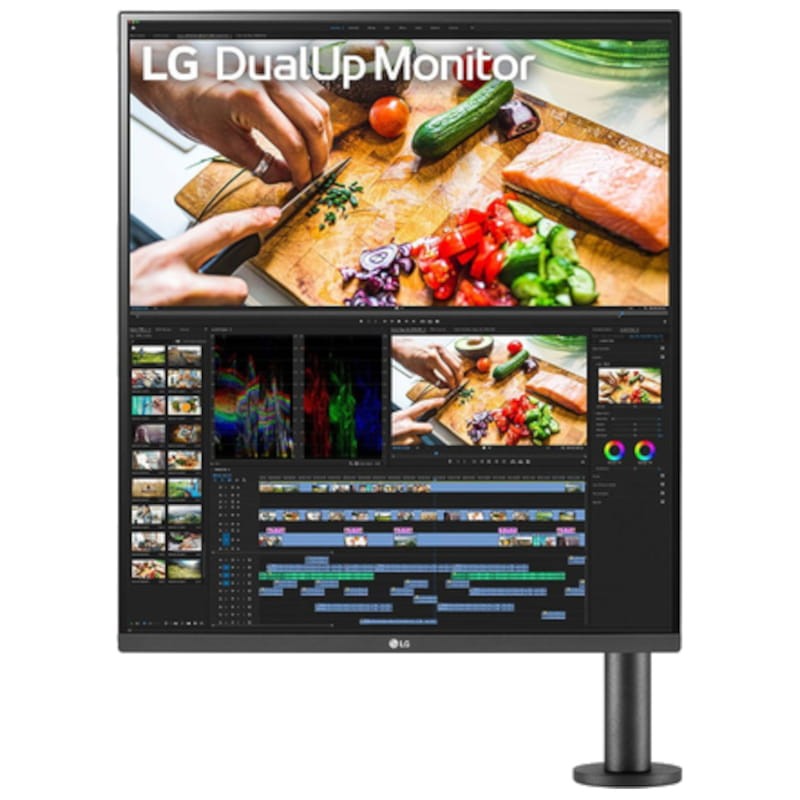 LG DualUp Ergo 28MQ780-B 27.6 2.5K QHD IPS Noir – Moniteur d'ordinateur - Ítem1