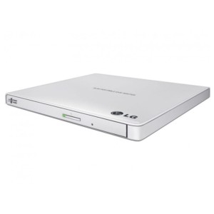 LG Ultra Slim GP57EW40 External DVD Recorder USB White