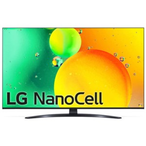 LG NanoCell 43NANO766QA 43 4K Ultra HD Smart TV Wifi Preto - Televisão