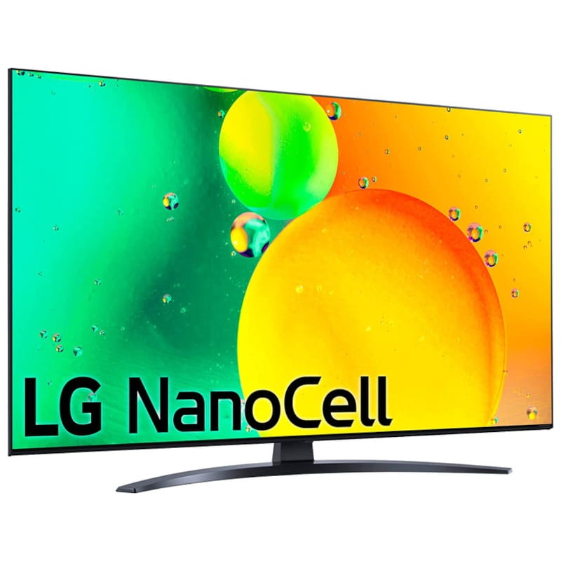 LG NanoCell 43NANO766QA 43 4K Ultra HD Smart TV Wifi Preto - Televisão - Item1