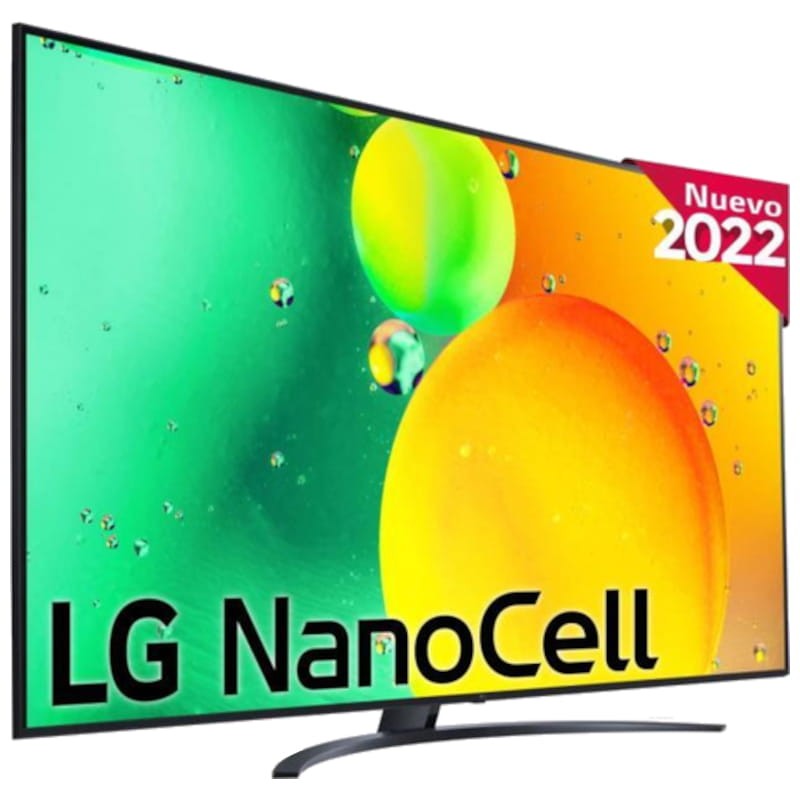 LG 65NANO766QA 65 4K Ultra HD Smart TV Wifi Noir – Télévision - Ítem1