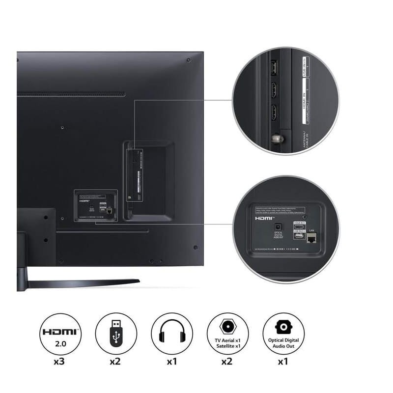 LG 65NANO766QA 65 4K Ultra HD Smart TV Wifi Noir – Télévision - Ítem5