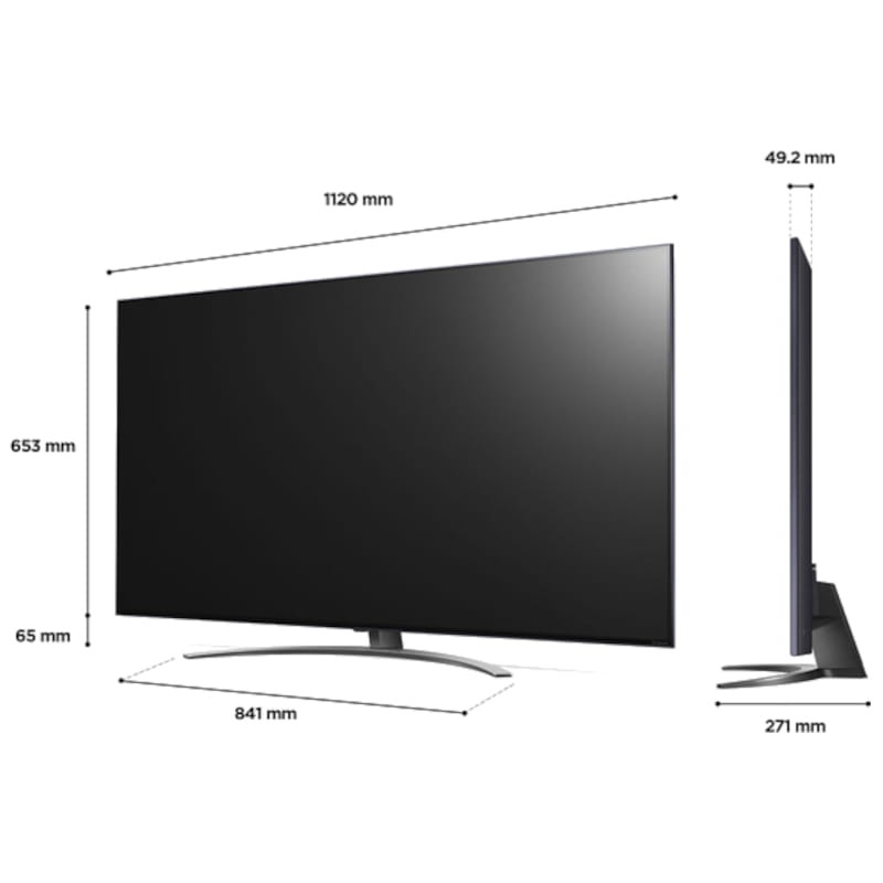 LG 65NANO816QA 65 4K Ultra HD Smart TV Wifi Noir – Télévision - Ítem4