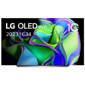 LG OLED evo OLED83C34LA.AEU 83 4K Ultra HD Smart TV WiFi Negro - Televisión