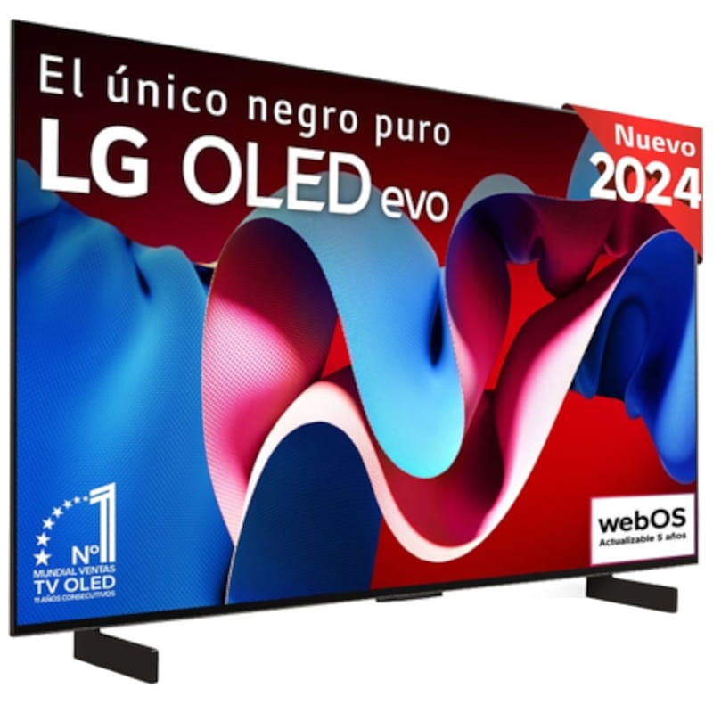 LG OLED evo C4 OLED42C44LA 42 4K Ultra HD Smart TV Wifi - Televisor - Ítem1