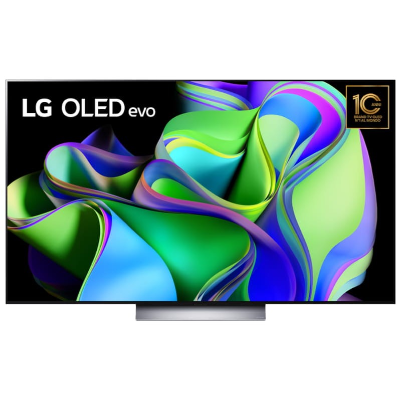 LG OLED evo OLED77C34LA.AEU 77 4K Ultra HD Smart TV Wifi Prata - Televisão - Item